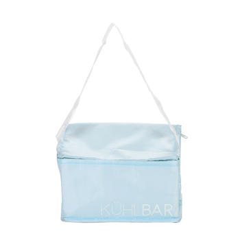 Factory price wholesale food delivery non woven bag durable ice bag with zipper cooler bag