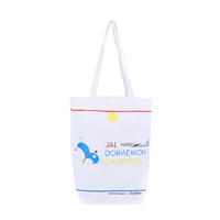 Wholesale White Cotton Custom Printed Canvas Bag Shopping Bag promotional tote bags