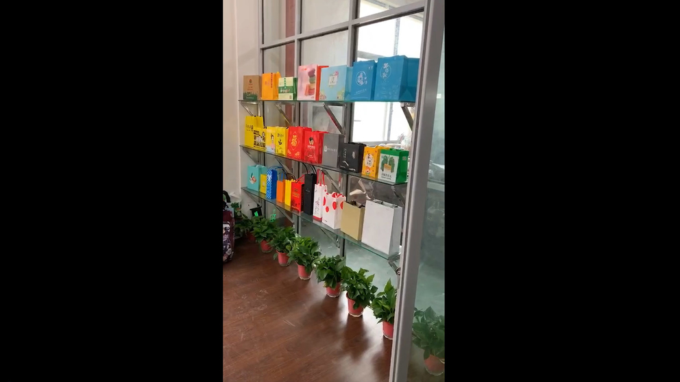Non Woven Carry Bags Sample room